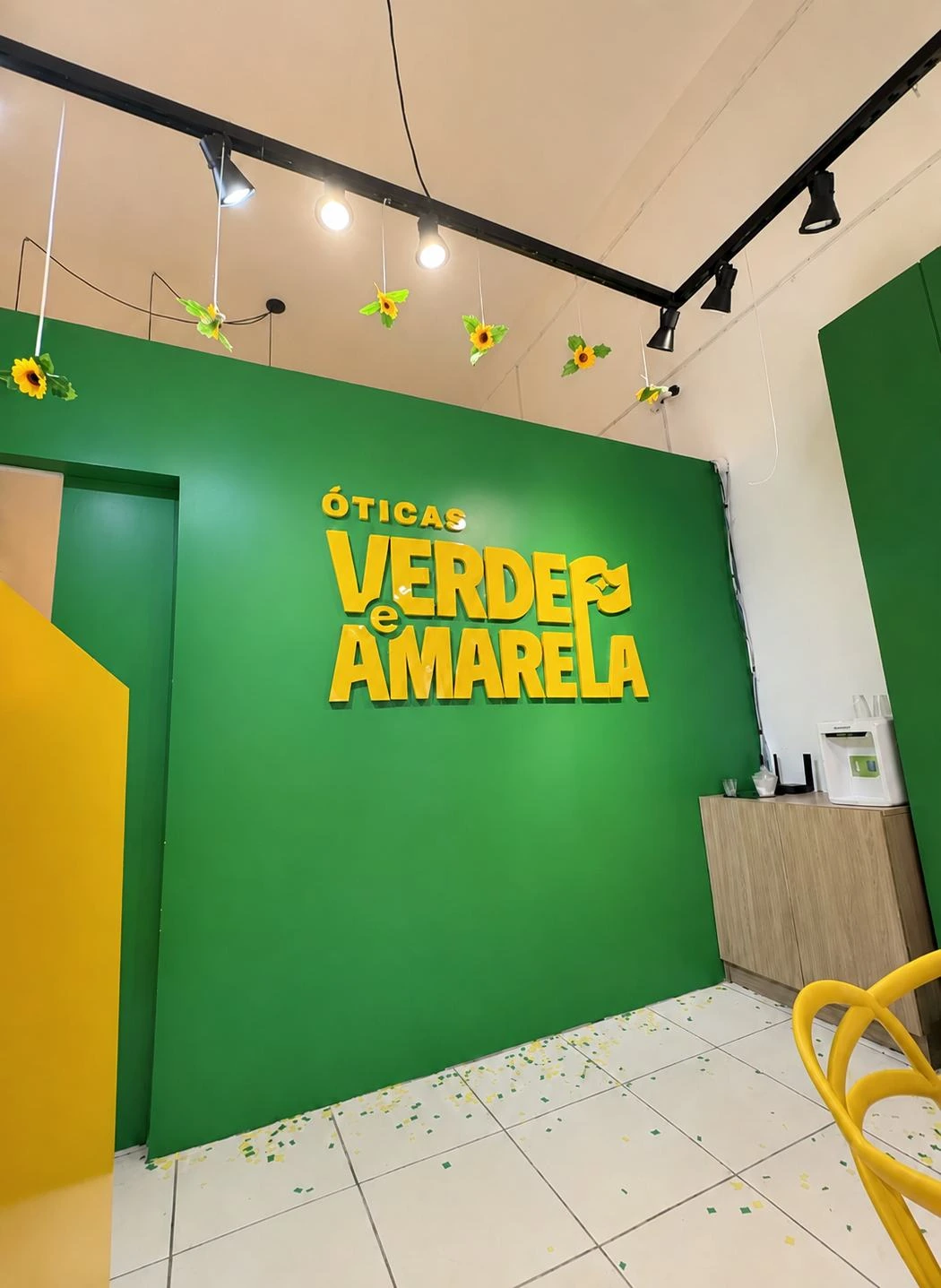 Recepção e atendimento da loja